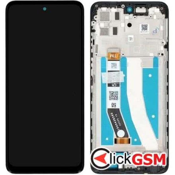 Piesa Display Original Cu Touchscreen Si Rama Gri Motorola Moto G32 1nha