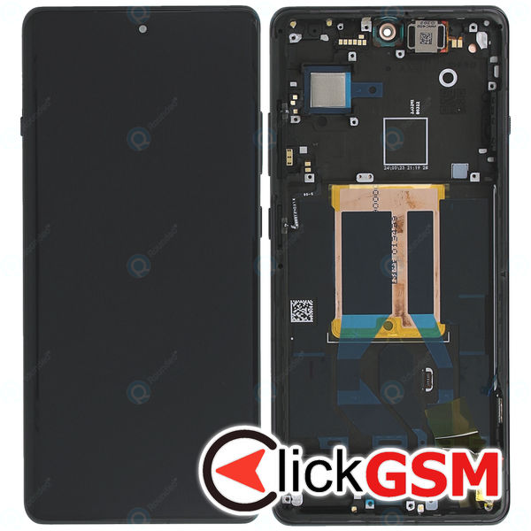 Piesa Display Original Cu Touchscreen Si Rama Gri Oneplus 12r 3kdv