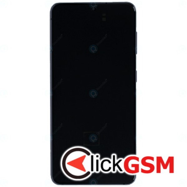 Piesa Display Original Cu Touchscreen Si Rama Gri Samsung Galaxy S21 5g Xck