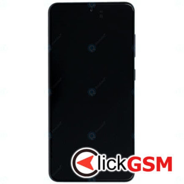 Piesa Display Original Cu Touchscreen Si Rama Gri Samsung Galaxy S21 Fe 17xh