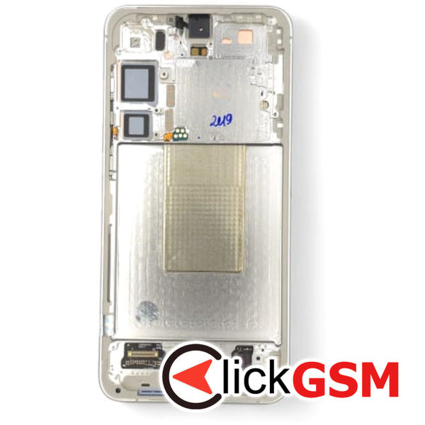 Piesa Piesa Display Original Cu Touchscreen Si Rama Gri Samsung Galaxy S24.plus 40st