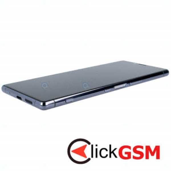 Piesa Display Original Cu Touchscreen Si Rama Gri Sony Xperia 1 Nbg