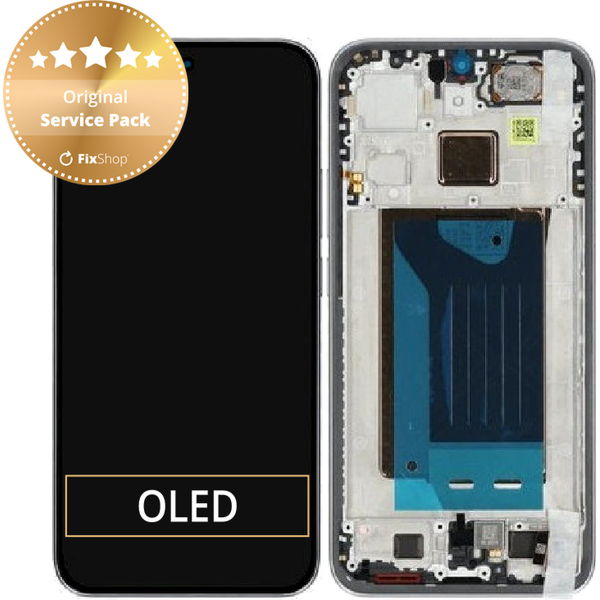 Xiaomi 15T · Ecran pentru Xiaomi 15T, Gray, Sticla tactila cu rama, 5600020O12A00, Genuine Service Pack