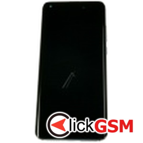 Piesa Display Original Cu Touchscreen Si Rama Gri Xiaomi Mi 10 1fif