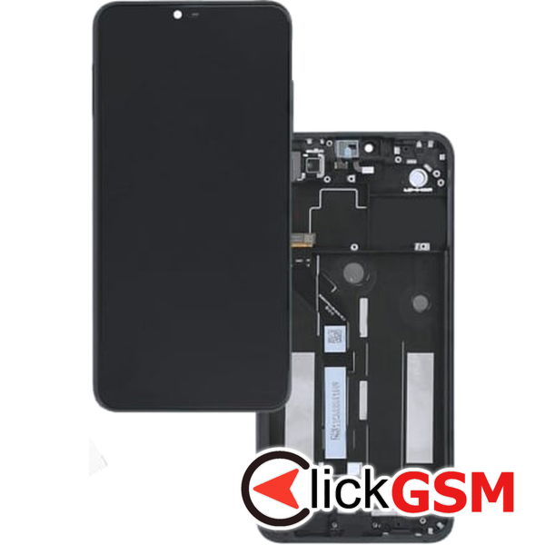 Piesa Display Original Cu Touchscreen Si Rama Gri Xiaomi Mi 8 Lite 32iw