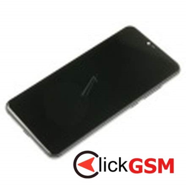 Piesa Display Original Cu Touchscreen Si Rama Gri Xiaomi Mi 8 Lite 790