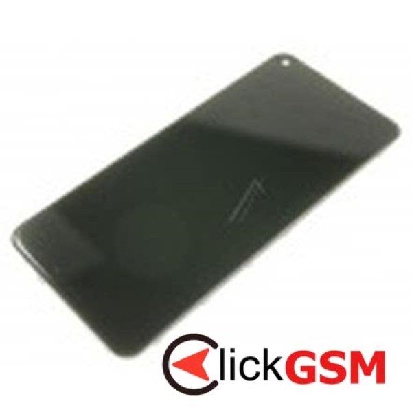 Piesa Display Original Cu Touchscreen Si Rama Gri Xiaomi Redmi Note 9 292h