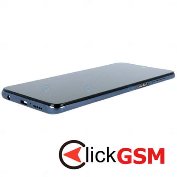 Piesa Piesa Display Original Cu Touchscreen Si Rama Gri Xiaomi Redmi Note 9 Pro Tck