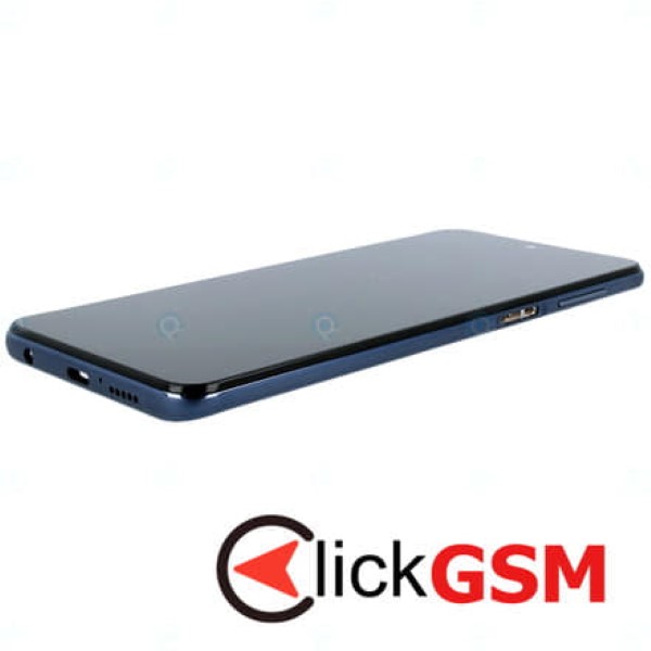 Piesa Display Original Cu Touchscreen Si Rama Gri Xiaomi Redmi Note 9s Tdn