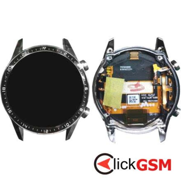 Piesa Display Original Cu Touchscreen Si Rama Huawei Watch Gt2 46mm 31us