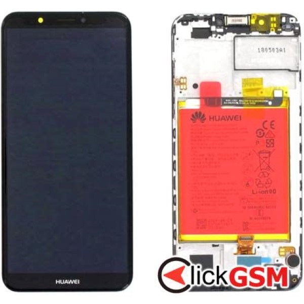 Piesa Display Original Cu Touchscreen Si Rama Huawei Y7 Cr