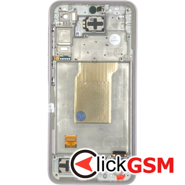 Piesa Display Original Cu Touchscreen Si Rama Lavender Samsung Galaxy A35 1e0t