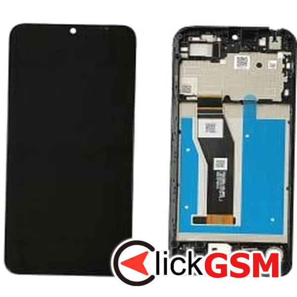 Piesa Display Original Cu Touchscreen Si Rama Motorola Moto E13 2clp