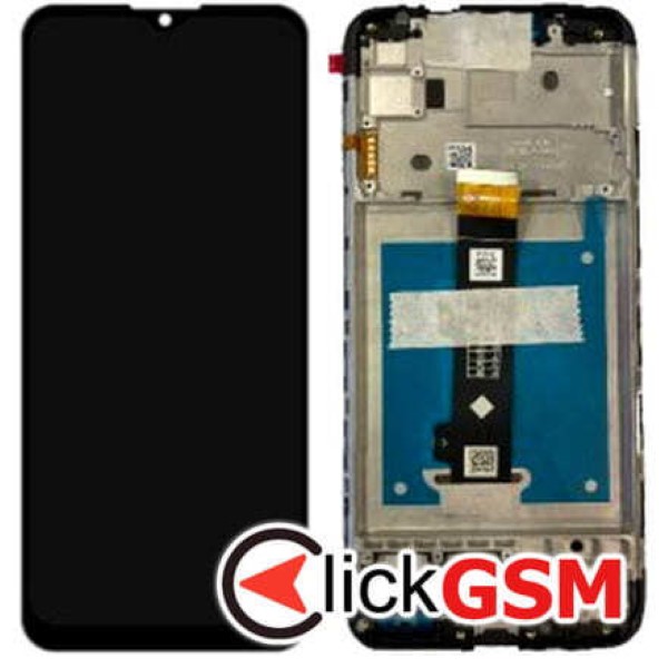 Piesa Display Original Cu Touchscreen Si Rama Motorola Moto E20 Pv5