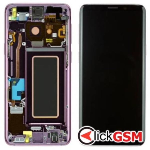 Piesa Display Original Cu Touchscreen Si Rama Mov Samsung Galaxy S9 2woy