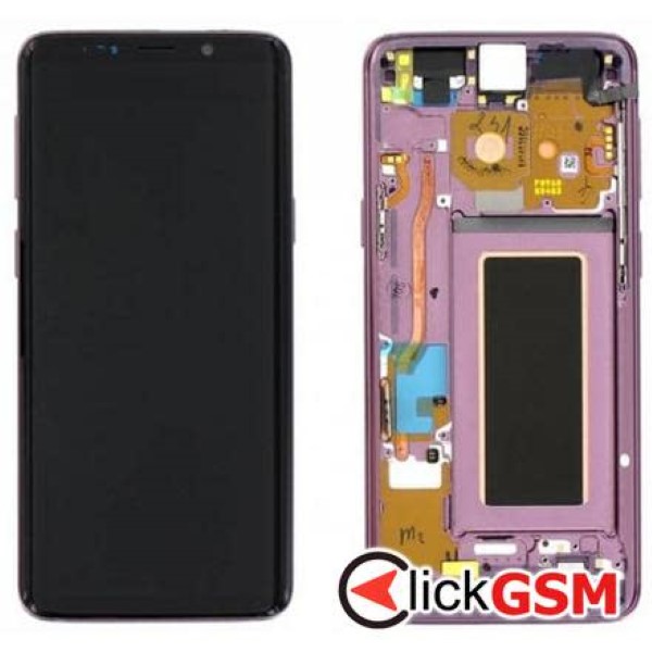 Piesa Piesa Display Original Cu Touchscreen Si Rama Mov Samsung Galaxy S9.plus 2wph