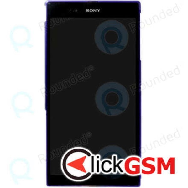 Piesa Display Original Cu Touchscreen Si Rama Mov Sony Xperia Z Ultra 15sl