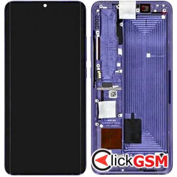 Piesa Display Original Cu Touchscreen Si Rama Mov Xiaomi Mi Note 10 Lite 2g4v