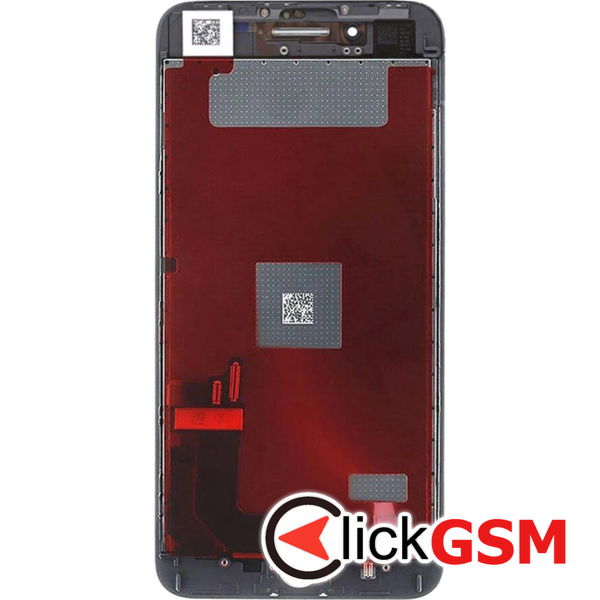 Piesa Piesa Display Original Cu Touchscreen Si Rama Negru Apple Iphone 8 Plus 46bi