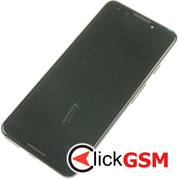 Piesa Display Original Cu Touchscreen Si Rama Negru Google Pixel 3 29td