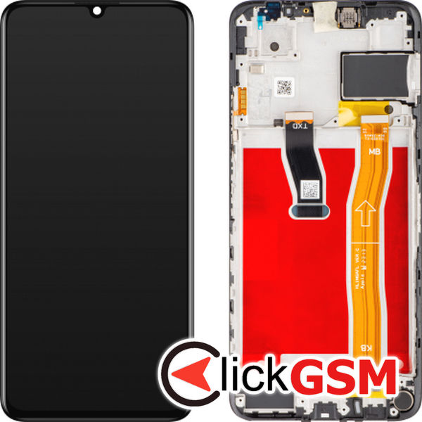 Piesa Display Original Cu Touchscreen Si Rama Negru Huawei Nova Y70 3c1e