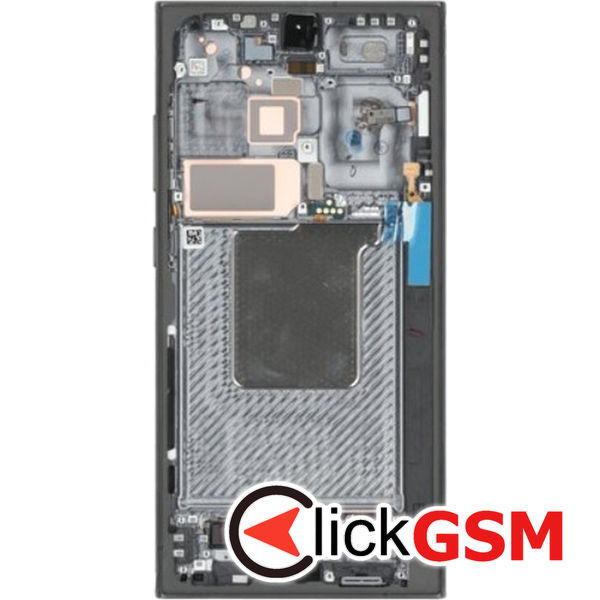 Piesa Display Original Cu Touchscreen Si Rama Negru Mat Samsung Galaxy S24 Ultra 2drq