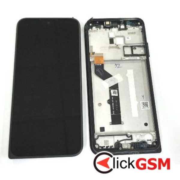 Piesa Display Original Cu Touchscreen Si Rama Negru Motorola Defy 2021 31o9