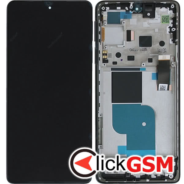 Piesa Display Original Cu Touchscreen Si Rama Negru Motorola Edge 30 Pro 32id