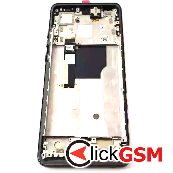 Piesa Display Original Cu Touchscreen Si Rama Negru Motorola Edge 40 Neo Rg5