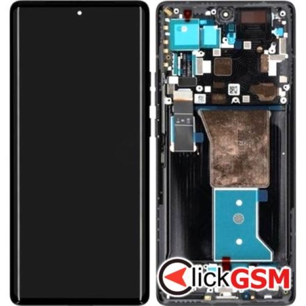 Piesa Display Original Cu Touchscreen Si Rama Negru Motorola Edge 40 Pro 2pba