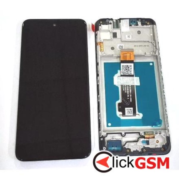 Piesa Display Original Cu Touchscreen Si Rama Negru Motorola Moto E40 31op