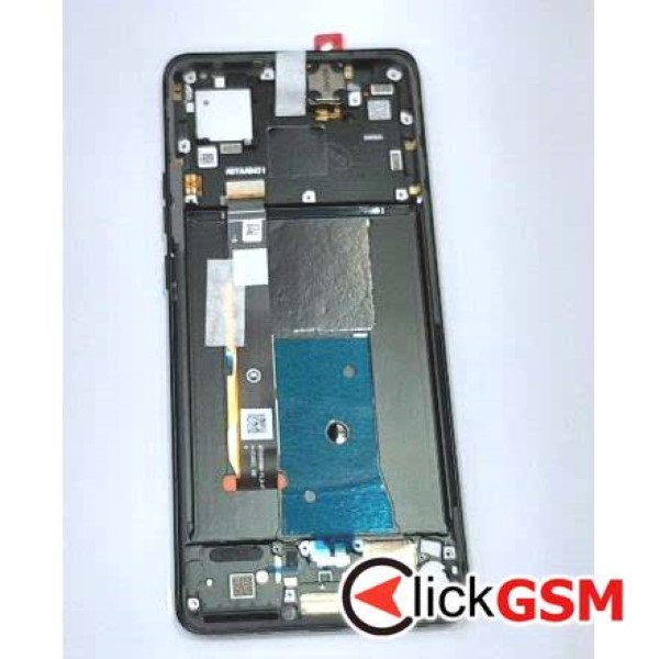 Piesa Display Original Cu Touchscreen Si Rama Negru Motorola Moto E40 32eh