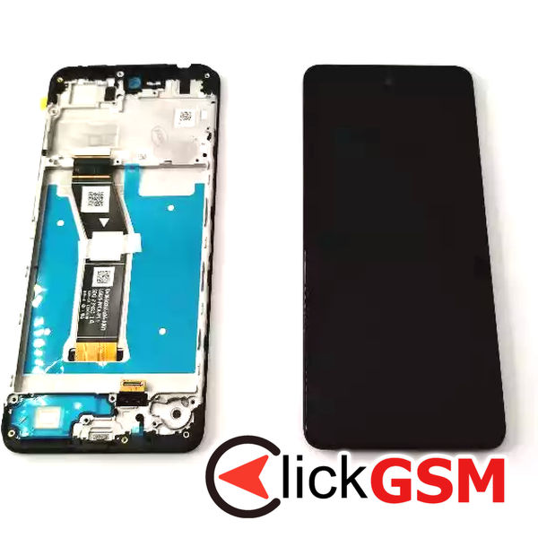 Piesa Piesa Display Original Cu Touchscreen Si Rama Negru Motorola Moto G04 1qh