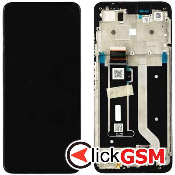 Piesa Display Original Cu Touchscreen Si Rama Negru Motorola Moto G34 5g Skv