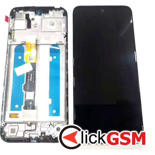 Piesa Piesa Display Original Cu Touchscreen Si Rama Negru Motorola Moto G41 31nw