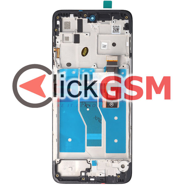 Piesa Display Original Cu Touchscreen Si Rama Negru Motorola Moto G52 4ksl