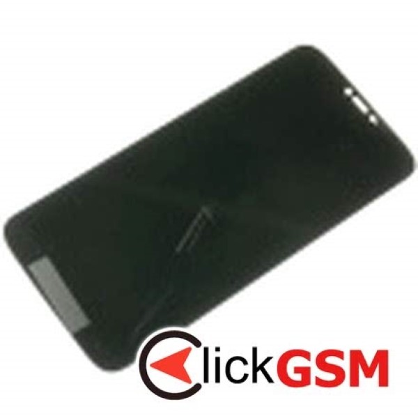 Piesa Display Original Cu Touchscreen Si Rama Negru Motorola Moto G7 Power 1s38