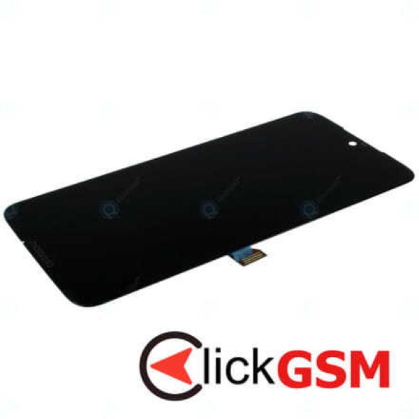 Piesa Display Original Cu Touchscreen Si Rama Negru Motorola Moto G7 Xa8