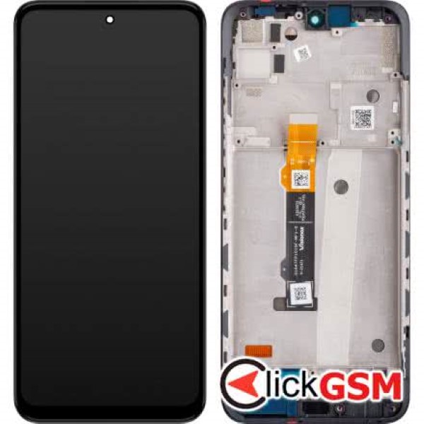 Piesa Display Original Cu Touchscreen Si Rama Negru Motorola Moto G71 5g 1t0b