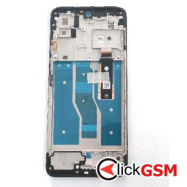 Piesa Display Original Cu Touchscreen Si Rama Negru Motorola Moto G82 31o2