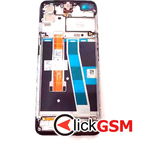 Piesa Display Original Cu Touchscreen Si Rama Negru Oppo A52 2q9h