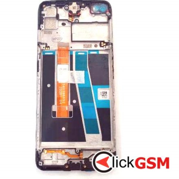 Piesa Display Original Cu Touchscreen Si Rama Negru Oppo A72 5g 2q92