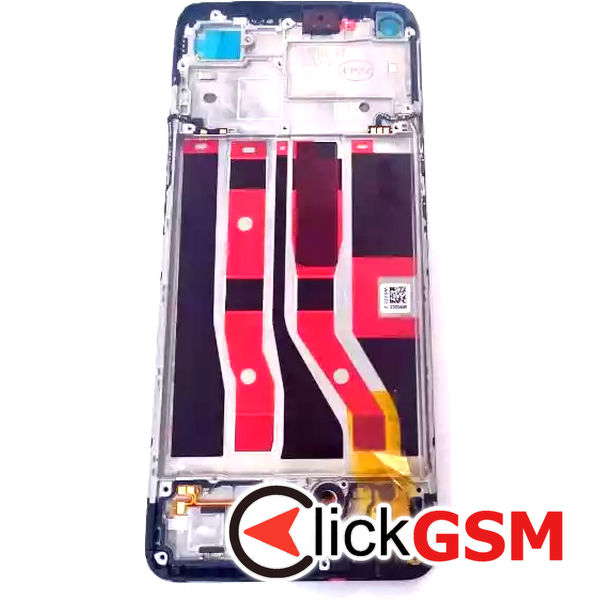 Piesa Display Original Cu Touchscreen Si Rama Negru Oppo A74 4g Nh9