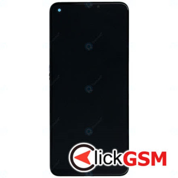 Piesa Display Original Cu Touchscreen Si Rama Negru Oppo A94 5g 16zc