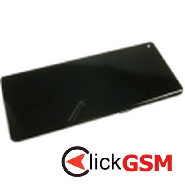 Piesa Display Original Cu Touchscreen Si Rama Negru Oppo Reno4 Pro 1s9x