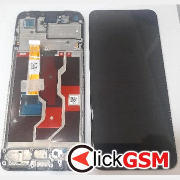 Piesa Display Original Cu Touchscreen Si Rama Negru Realme 9i K16