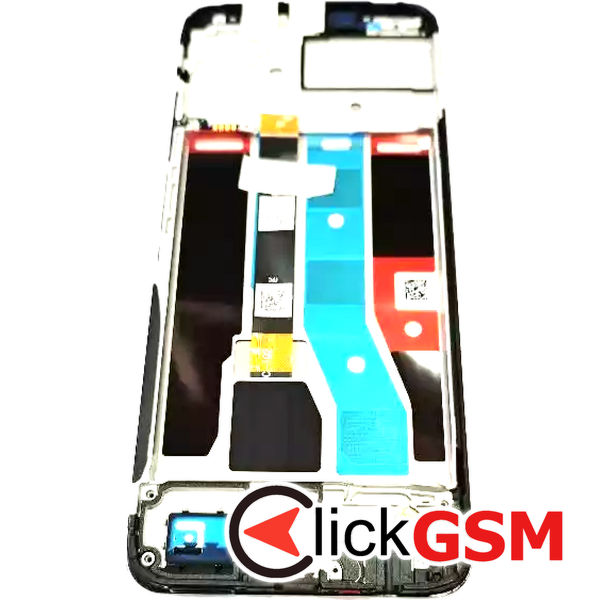 Piesa Display Original Cu Touchscreen Si Rama Negru Realme C51 Nie