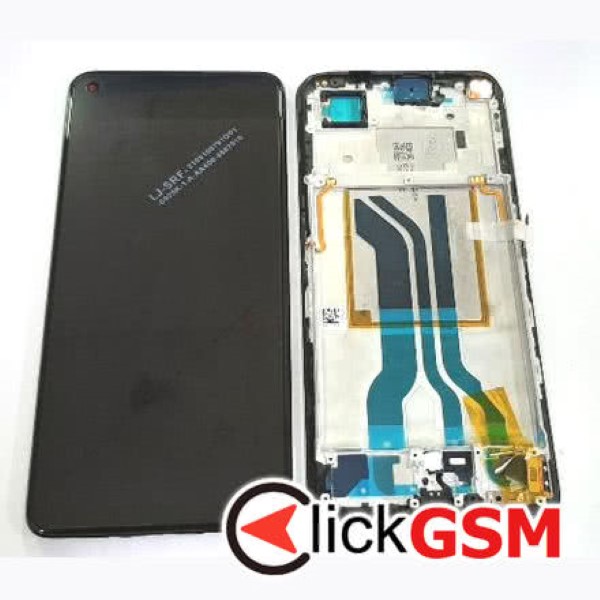 Piesa Display Original Cu Touchscreen Si Rama Negru Realme Gt Neo2 Vwq