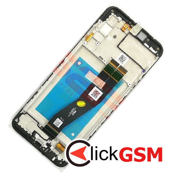 Piesa Display Original Cu Touchscreen Si Rama Negru Samsung Galaxy A02s 4jo9