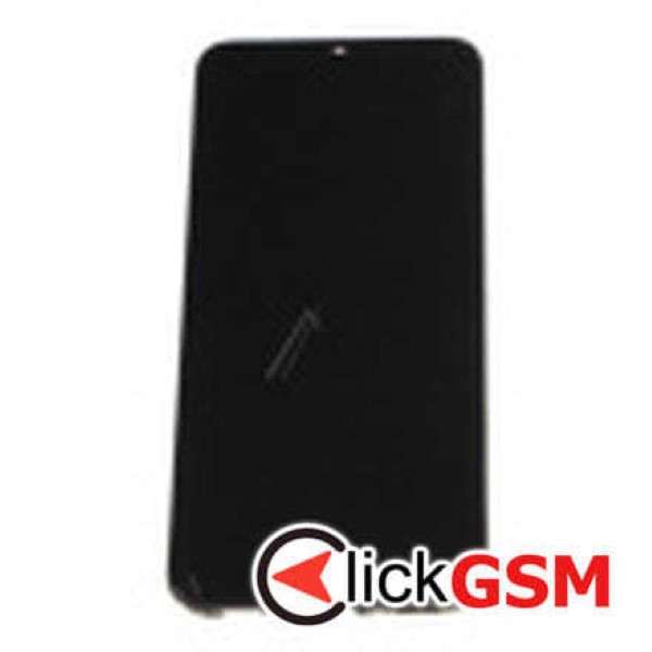 Piesa Display Original Cu Touchscreen Si Rama Negru Samsung Galaxy A03s 1jm9